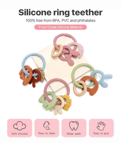 Soothing Elephant Teething Toy