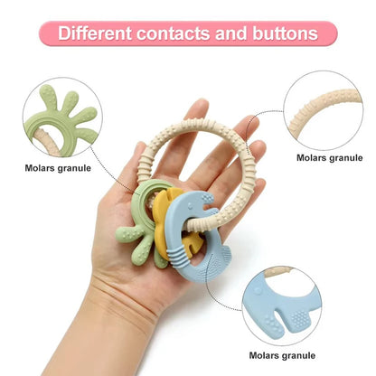 Soothing Elephant Teething Toy