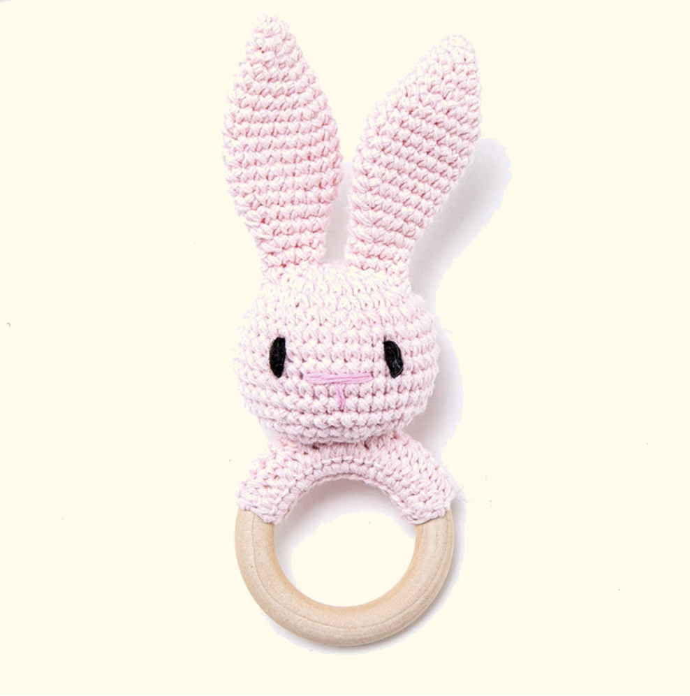 Crochet Animal Rattle