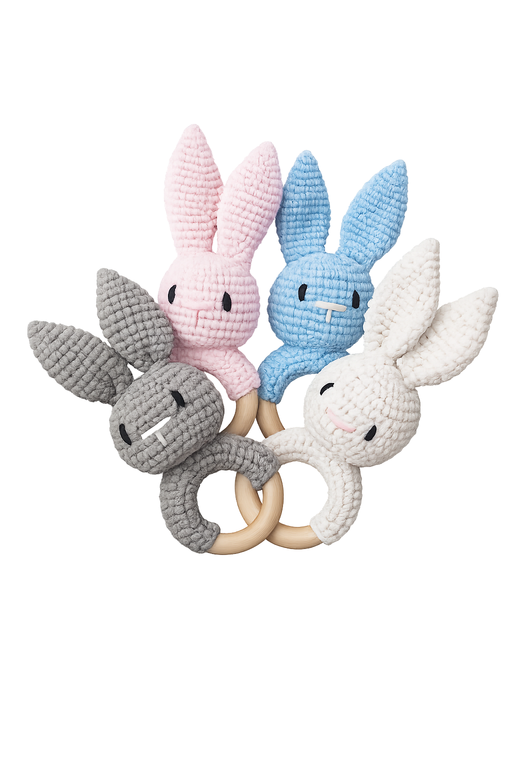 Crochet Animal Rattle