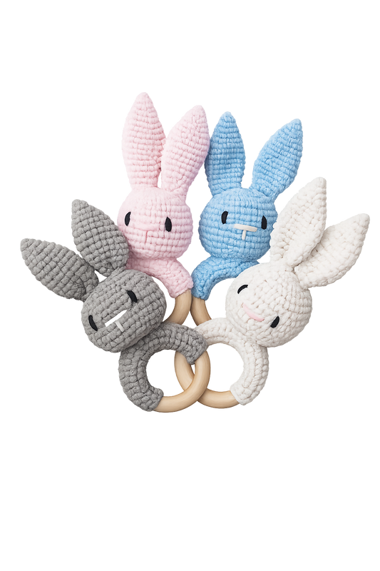 Crochet Animal Rattle
