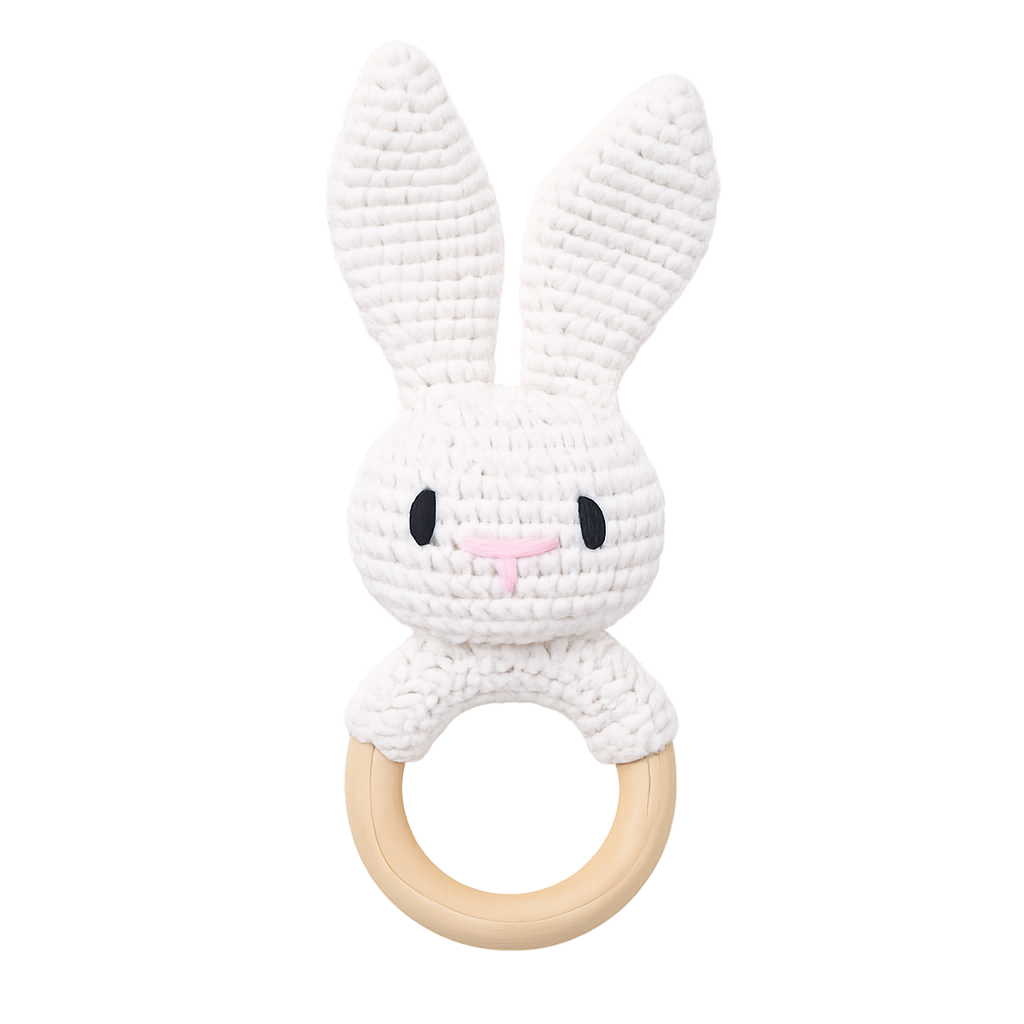 Crochet Animal Rattle